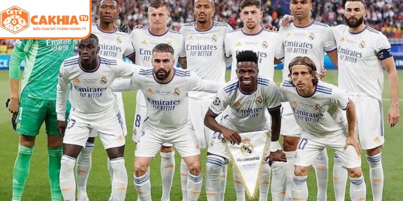 Real Madrid Đội Hình 2025 - CakhiaTV Phân Tích Chi Tiết 3 Điểm qua các cầu thủ chủ lực trong đội hình
