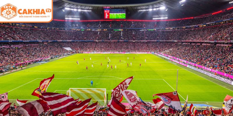Khám Phá Bayern Munich Allianz Arena Cùng CakhiaTV 4 Đem đến trải nghiệm hấp dẫn dành cho fan